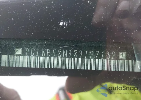 2008 Chevrolet Impala Ls from USA, damaged, VIN 2G1WB58N989127132